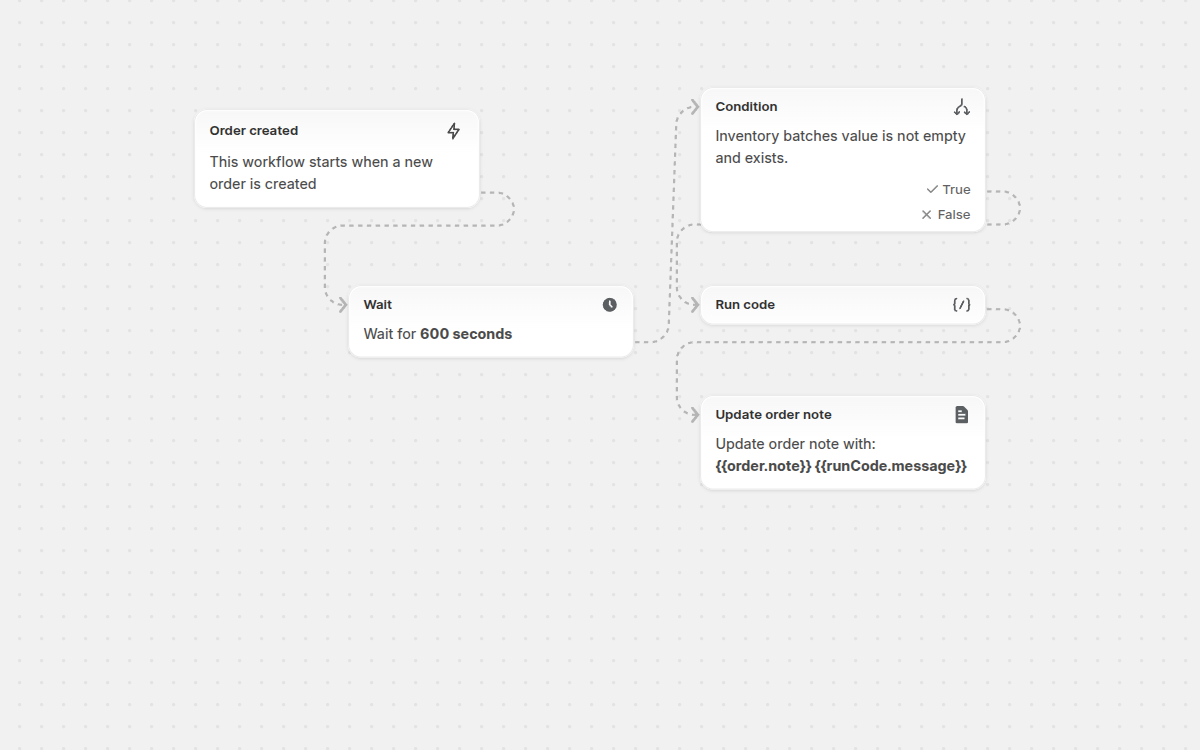 Shopify + Freshly Flow for Batches